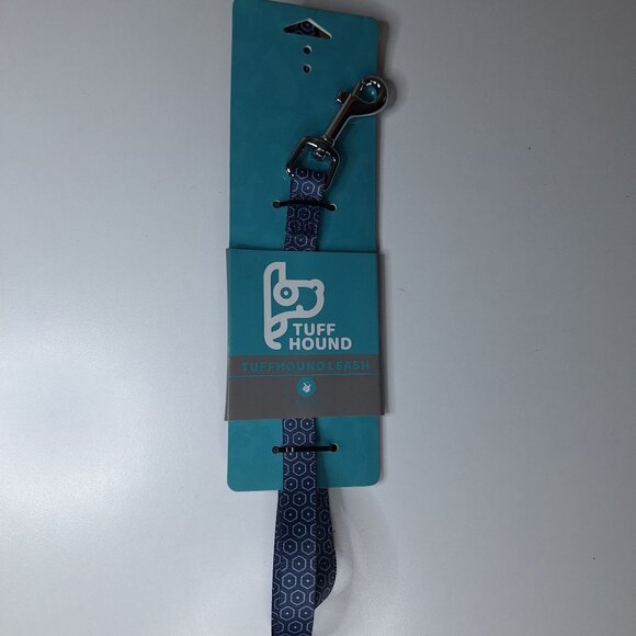 Tuff Hound Dog Leash Designer Reflective Strong Durable Comfort Control Blue - Picture 2 of 8
